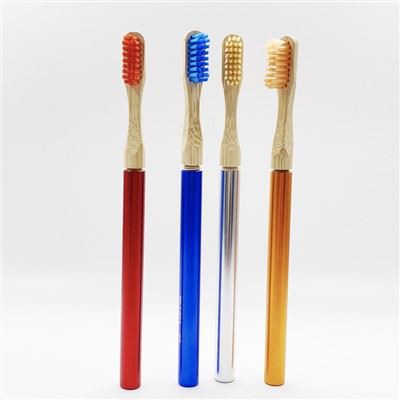 Биоразградива бамбусова четкица за зубе са заменљивом главом